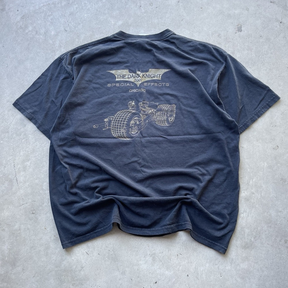 The Dark Knight 2007 Special Effects Crew T Shirt XL Chicago Batman Movie Staff
